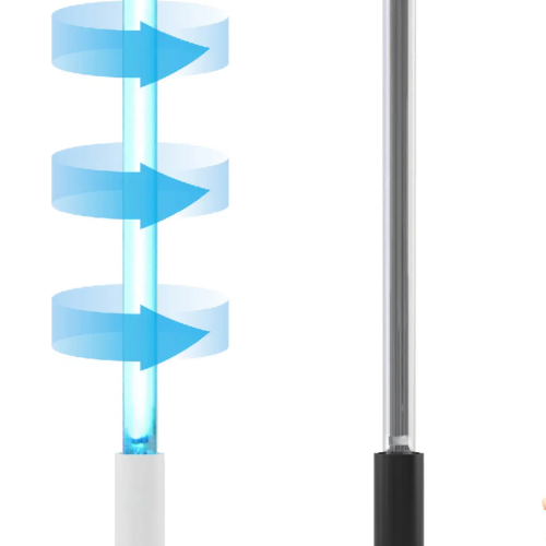 Lampa bactericida cu suport din metal 15W 360°