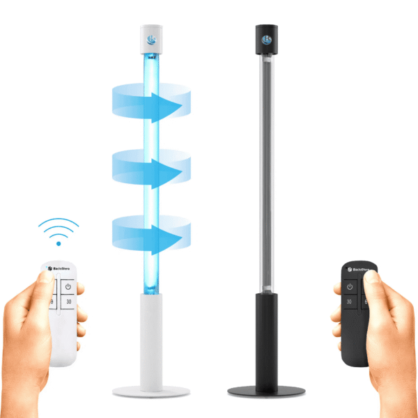 360_cu_teecomanda_1.png Lampa bactericida cu suport din metal cu telecomanda 15W 360°