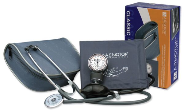 Adiutor_iad-01-1.jpg Tonometru cu fonendoscop «Adiutor CLASSIC» ИАД-01-1 (Rusia)
