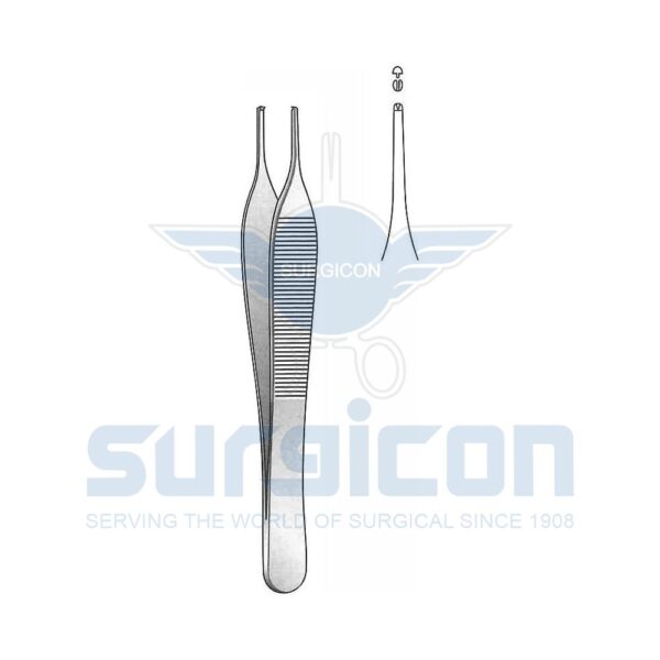 Adson-Dissecting-Forcep-J-16-720.jpg Penceta “Adson ” (dinte sobolan ) 120 mm J-16-720
