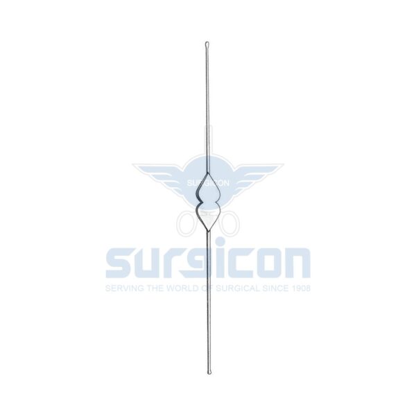 Bowman-Probe-J-50-241.jpg Sondă cilindrică dublă pentru canalul lacrimal