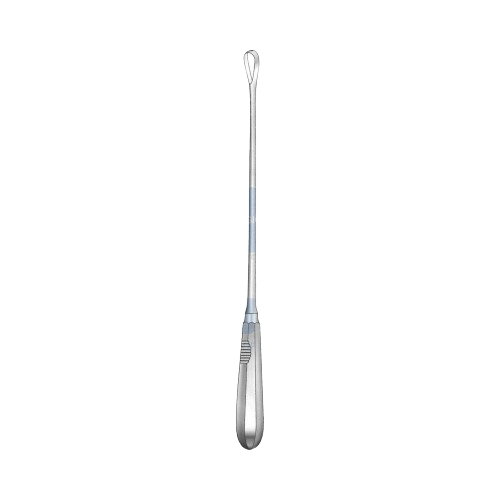 Chiureta_pentru_raclajul_mucoasei_uterine.png Chiuretă pentru îndepărtarea ovulului, ascuțită, 310 mm