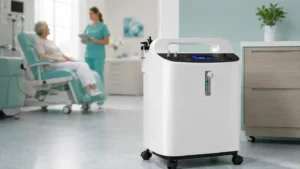Concentrator de oxigen 10 litri XY-6S-10L debit mare, funcție de nebulizare și utilizare continuă