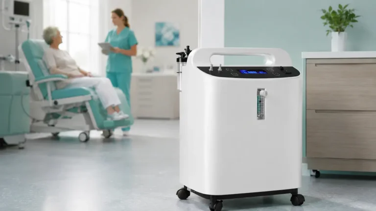 Concentrator de oxigen 10 litri XY-6S-10L debit mare, funcție de nebulizare și utilizare continuă