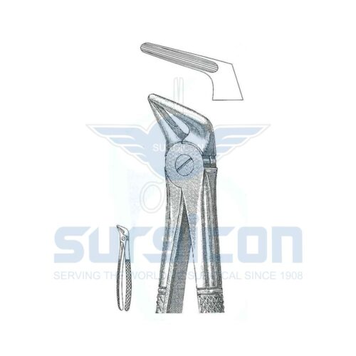 Cleste stomatologic SD-0225-31 Rădăcini inferioare, de ambele părți