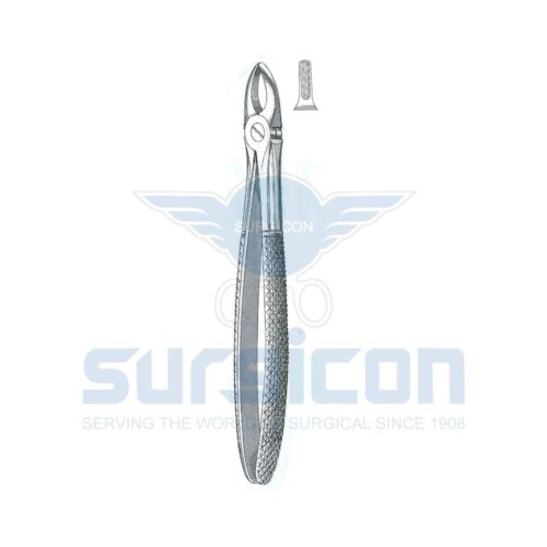 Cleste stomatologic SD-0232-37 Pentru incisivi superiori si canini Pentru copii