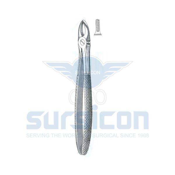 Cleste stomatologic SD-0232-37 Pentru incisivi superiori si canini Pentru copii