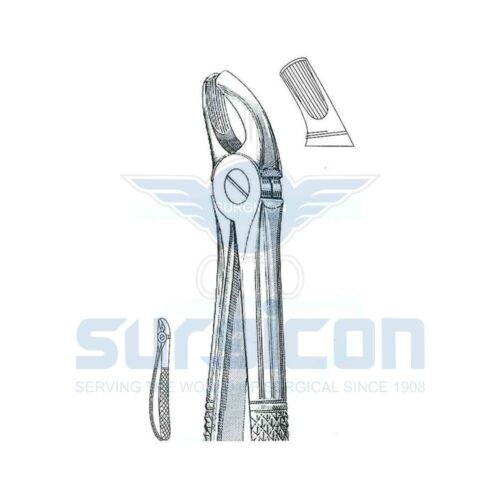Cleste stomatologic SD-0234-39 Molari superiori, de ambele părți. Pentru copii