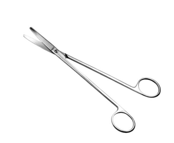 Foarfece pentru  tonziloctomie vertical incovoiate 180 mm	Н-53 J-22-123