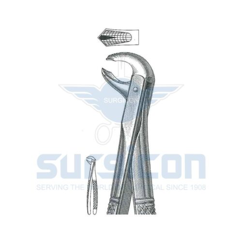 Cleste stomatologic SD-0460-73 Rădăcini inferioare (Hawk's Bill)