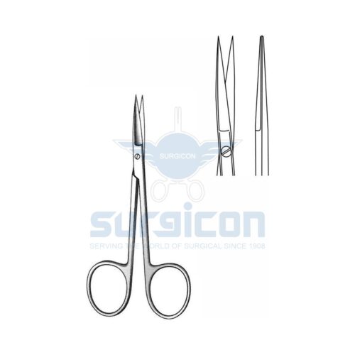 Foarfece Oftalmice Iris-Fine 105 mm,ascutit, plat, drept J-22-208