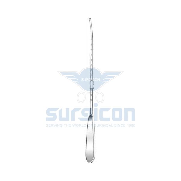 J-20-285_Valleix-Uterine-Sound.jpg Sonda uterina curba Valleix 250mm J-20-285