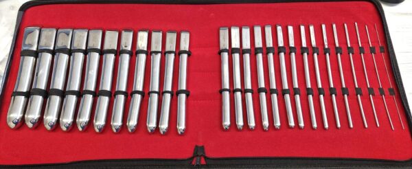 Set de departatoare de col uterin 26 buc (Hegar) J-20-505