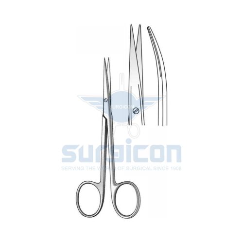 Foarfece Oftalmice 115 mm, curb J-22-222