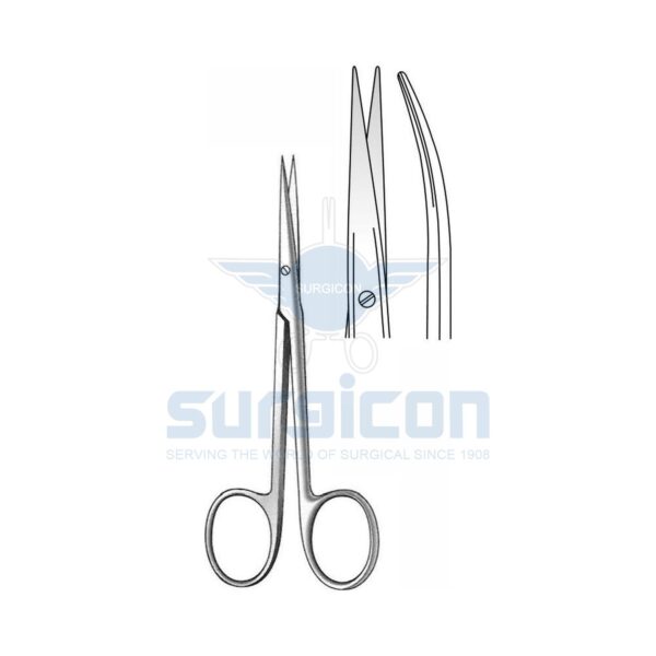 Kilner-Scissor-J-22-222.jpg Foarfece Oftalmice 115 mm, curb J-22-222