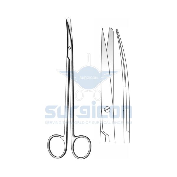 Metzenbaum-Nelson-Scissor-J-22-085.jpg Foarfece incovo 1 virf ascuti 1 virf bond 20 cm (J-22-085) H-20-2