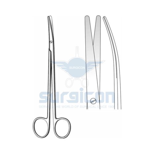 Metzenbaum-Scissor-J-22-072.jpg Foarfece Metzenbaum bond, curbat 180 mm J-22-072