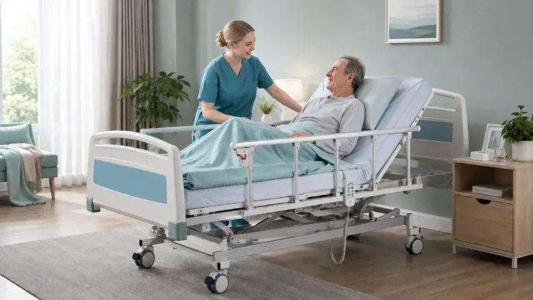 Pat medical electric avantaje pentru îngrijire la domiciliu