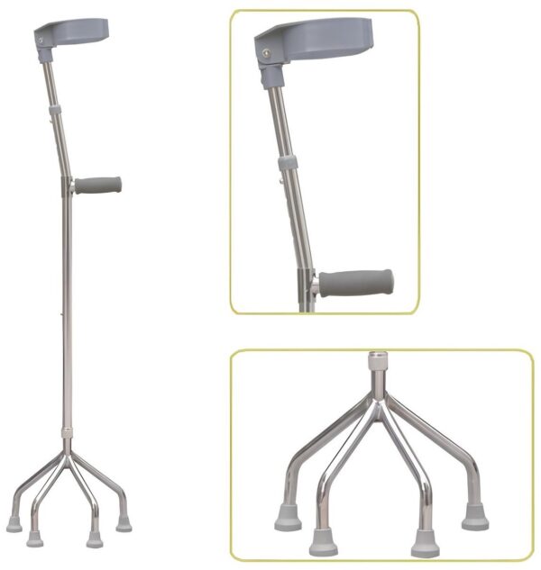 Baston cu suport la cot și 4 piciorușe model JL933A