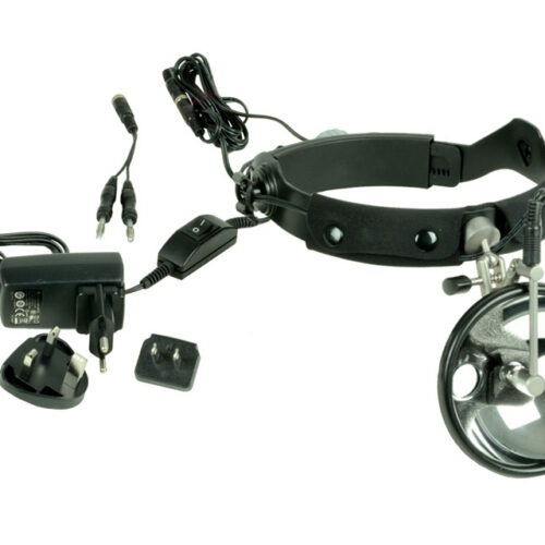 Reflector frontal cu lampa și adaptor AC/DC