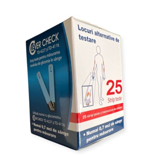 Glucometru CLEVER CHECK (TESTE)
