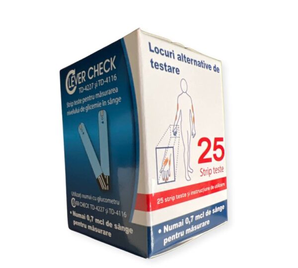 Glucometru CLEVER CHECK (TESTE)
